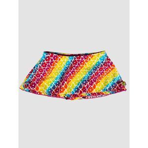 The Children's Place Girls Floral Swim Skirt Bottoms Size 5 Ruffle Swim Skort